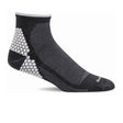 Sockwell Plantar Sport Quarter Compression Sock (Men) - Black Accessories - Socks - Compression - The Heel Shoe Fitters
