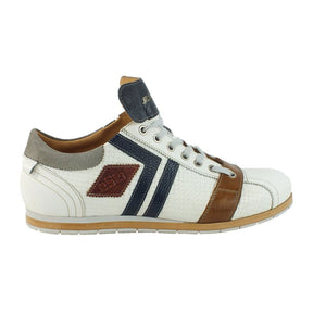 Kamo-Gutsu TIFO 030 Low Sneaker (Men) - Yuma/Bianco Athletic - Casual - Lace Up - The Heel Shoe Fitters