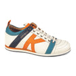 Kamo-Gutsu TIFO 042 Low Sneaker (Men) - White/Ice/Orange Dress-Casual - Sneakers - The Heel Shoe Fitters