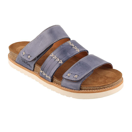 Taos Tremendous Slide Sandal (Women) - Dark Blue Sandals - Slide - The Heel Shoe Fitters