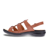 Revere Toledo Backstrap Sandal (Women) - Cognac Sandals - Backstrap - The Heel Shoe Fitters