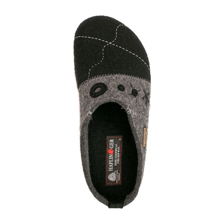 Haflinger Tristan Clog (Women) - Black Dress-Casual - Clogs & Mules - The Heel Shoe Fitters