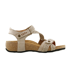 Taos Trulie Backstrap Sandal (Women) - Stone Sandals - Backstrap - The Heel Shoe Fitters