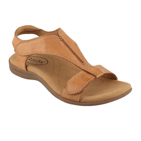 Taos The Show Backstrap Sandal (Women) - Caramel Sandals - Backstrap - The Heel Shoe Fitters