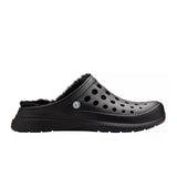 Joybees Cozy Lined Clog (Unisex) - Black/Black Sandals - Clog - The Heel Shoe Fitters