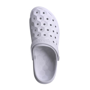 Joybees Varsity Clog (Unisex) - White Sandals - Clog - The Heel Shoe Fitters