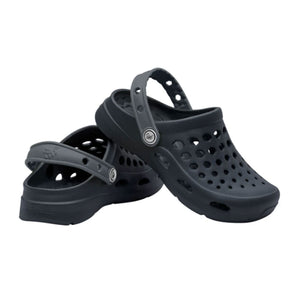 Joybees Active Clog (Children) - Black/Charcoal Sandals - Clog - The Heel Shoe Fitters