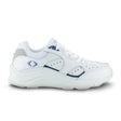Apex Lace Walker V-Last (Women) - White/Periwinkle Athletic - Walking - The Heel Shoe Fitters