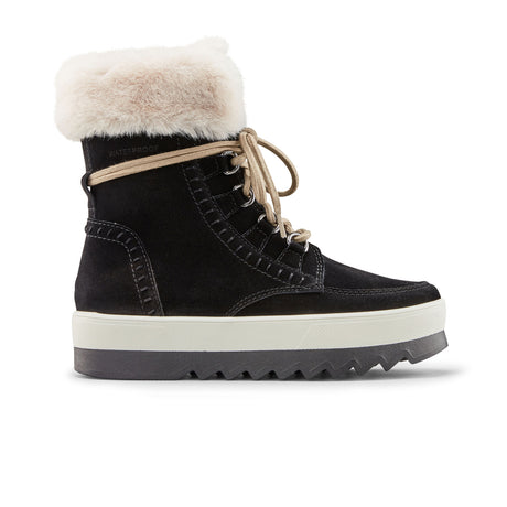 Cougar Vanetta Mid Winter Boot (Women) - Black/Cream Boots - Winter - Mid Boot - The Heel Shoe Fitters
