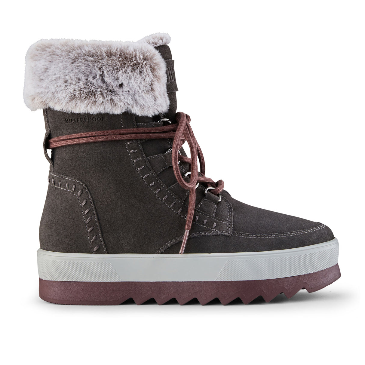 Cougar Vanetta Mid Winter Boot (Women) - Pewter Boots - Winter - Mid Boot - The Heel Shoe Fitters