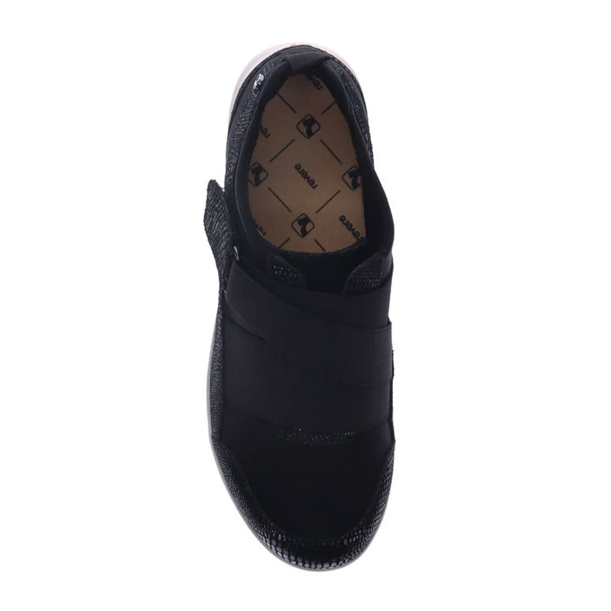 Revere Virginia Sneaker (Women) - Black Lizard Dress-Casual - Sneakers - The Heel Shoe Fitters