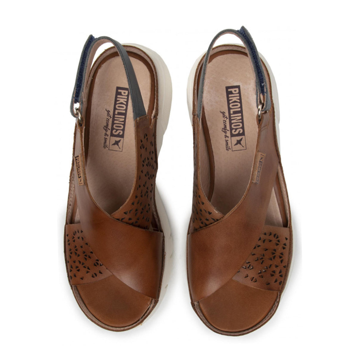Pikolinos Petra W0C-0500C1 (Women) - Brandy Sandals - Backstrap - The Heel Shoe Fitters