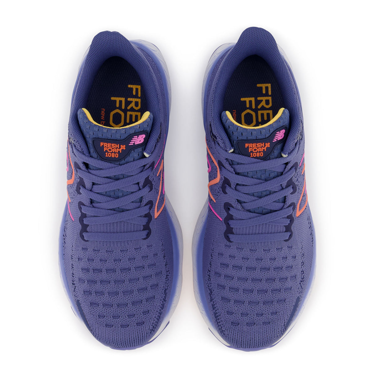 New Balance Fresh Foam X 1080 v12 Running Shoe (Women) - Vibrant Orange/Vibrant Pink/Moon Shadow Athletic - Running - The Heel Shoe Fitters