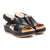 Pikolinos Mykonos W1G-0757C2 (Women) - Black Sandals - Wedge - The Heel Shoe Fitters