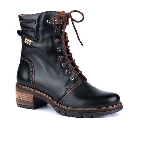 Pikolinos San Sebastian W1T-8812 Ankle Boot (Women) - Black Boots - Fashion - Mid Boot - The Heel Shoe Fitters