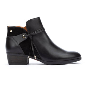 Pikolinos Daroca W1U-8505 Ankle Boot (Women) - Black Leather Boots - Fashion - Ankle Boot - The Heel Shoe Fitters