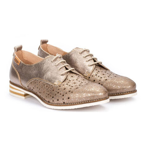 Pikolinos Royal W3S-5777CL Oxford (Women) - Stone Dress-Casual - Oxfords - The Heel Shoe Fitters