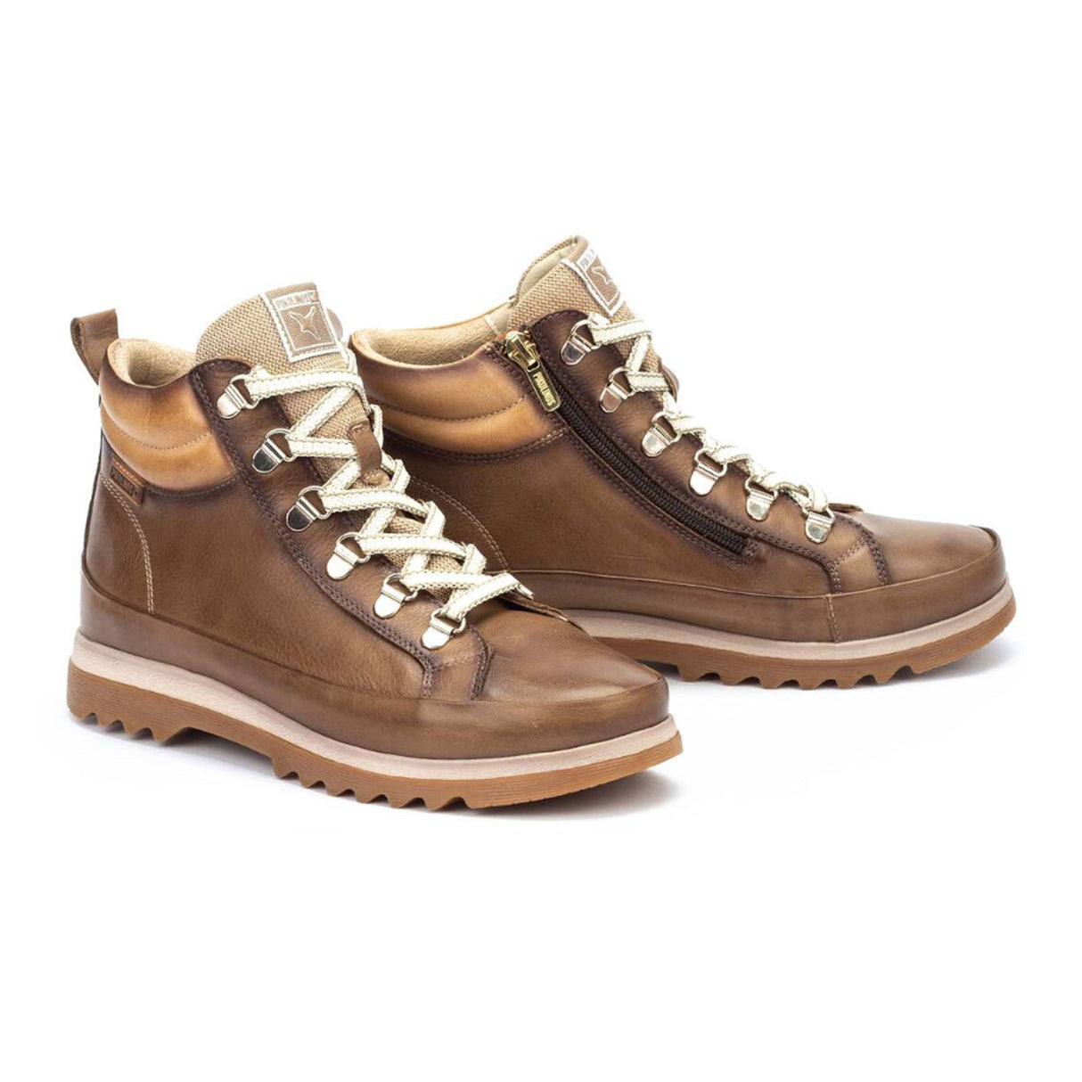 Pikolinos Vigo W3W-8564C1 Ankle Boot (Women) - Olive Leather Boots - Fashion - Mid Boot - The Heel Shoe Fitters