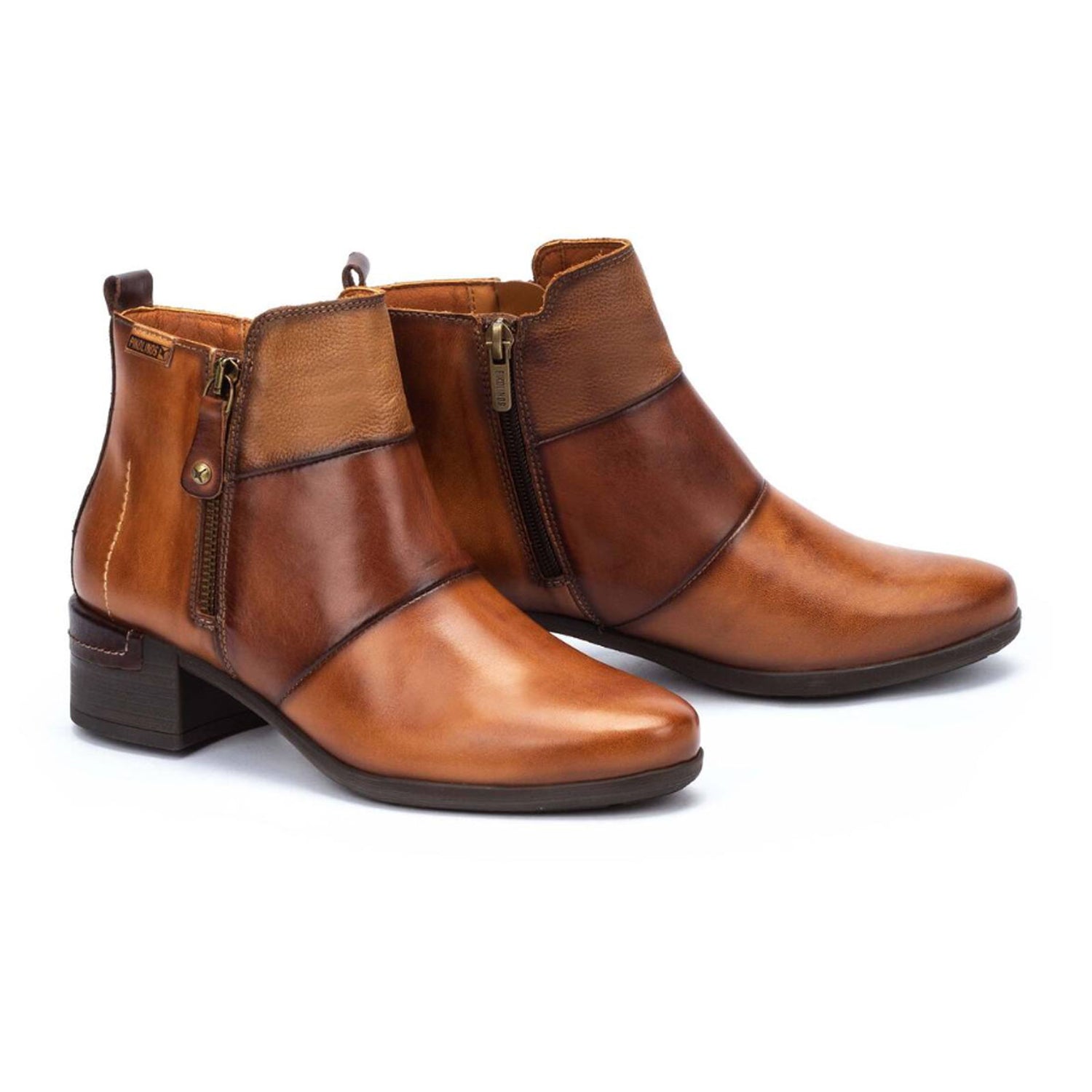 Pikolinos Malaga W6W-8616C1 Ankle Boot (Women) - Brandy Leather Boots - Fashion - Ankle Boot - The Heel Shoe Fitters