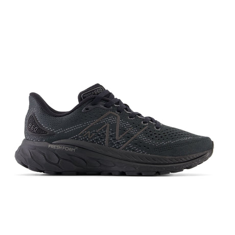 New Balance Fresh Foam X 860v13 (Women) - Black/Lead/Black Metallic Athletic - Running - The Heel Shoe Fitters