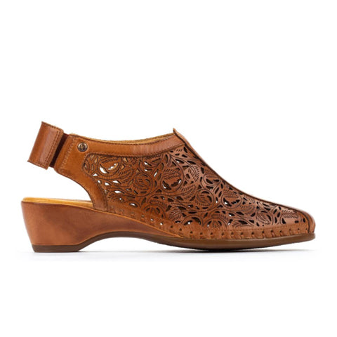 Pikolinos Romana W96-1920 Sling Sandal (Women) - Brandy Sandals - Heel/Wedge - The Heel Shoe Fitters
