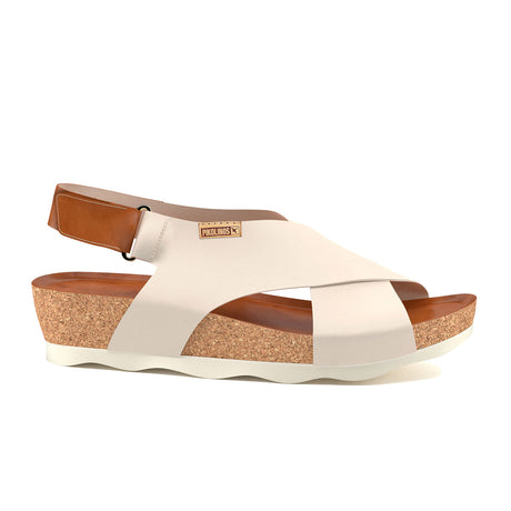 Pikolinos Mahon W9E-0912 Sling Sandal (Women) - Marfil Sandals - Heel/Wedge - The Heel Shoe Fitters
