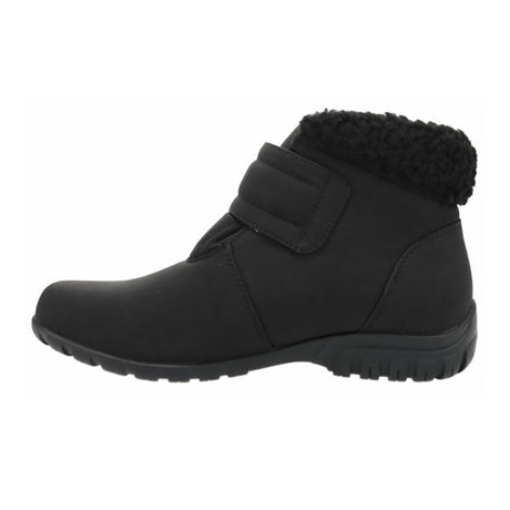 Propet Dani Strap Winter Ankle Boot (Women) - Black Boots - Winter - Ankle Boot - The Heel Shoe Fitters