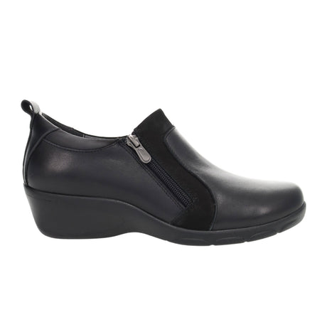 Propet Wendy (Women) - Black Dress-Casual - Slip Ons - The Heel Shoe Fitters
