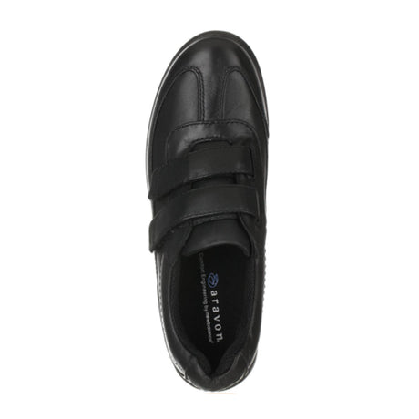 Aravon Flora Slip On (Women) - Black Dress-Casual - Slip Ons - The Heel Shoe Fitters