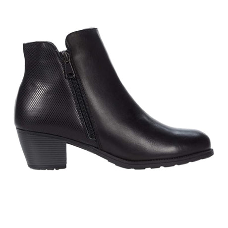 Propet Tobey (Women) - Black Boots - Fashion - Ankle Boot - The Heel Shoe Fitters