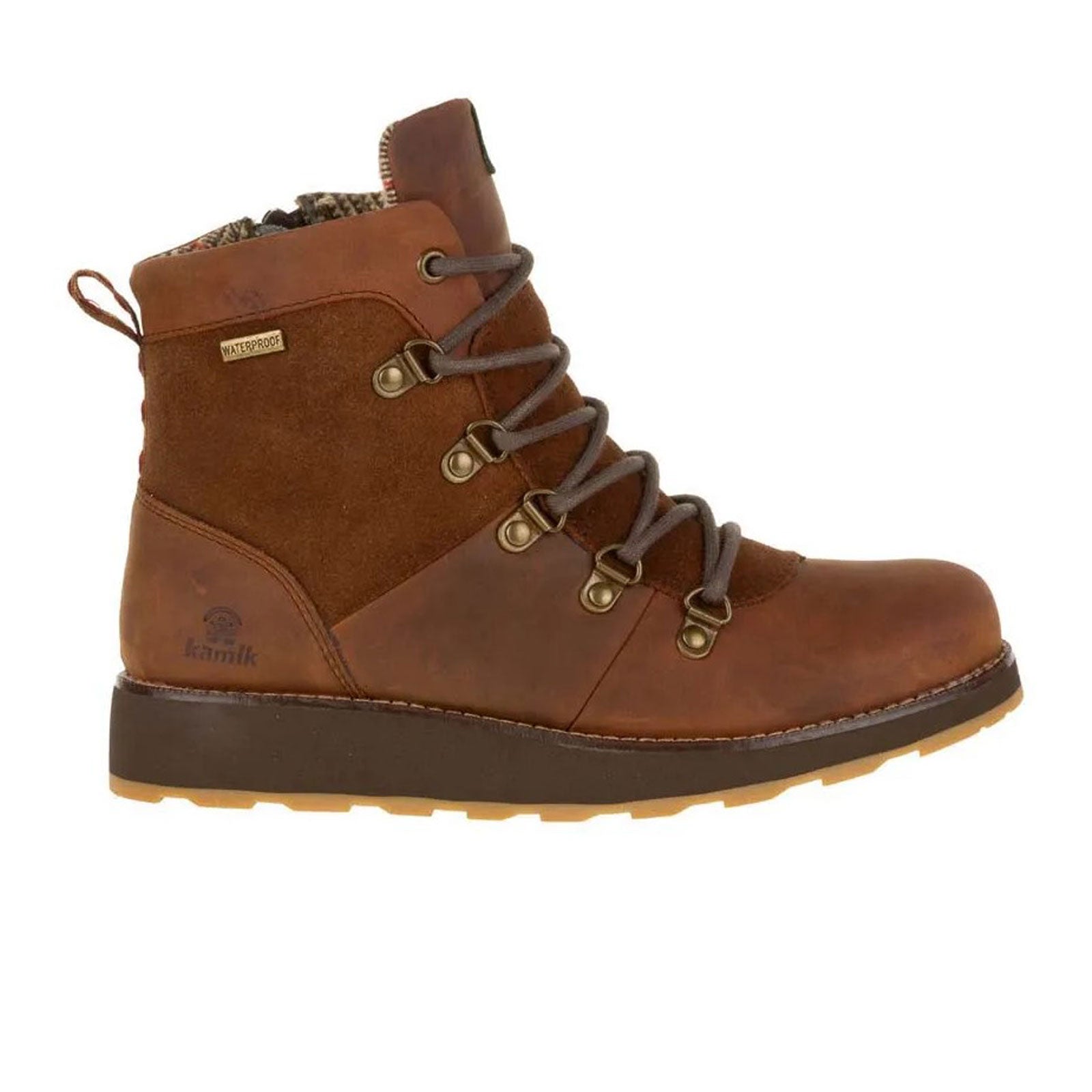 Womens hot sale cognac boots