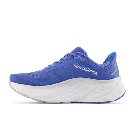 New Balance Fresh Foam X More v4 Running Shoe (Women) - Bright Lapis/Cobalt Athletic - Running - Cushion - The Heel Shoe Fitters