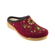 Taos Woolderness 2 Clog (Women) - Cranberry Dress-Casual - Clogs & Mules - The Heel Shoe Fitters