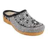 Taos Woolderness 2 Clog (Women) - Grey Dress-Casual - Clogs & Mules - The Heel Shoe Fitters