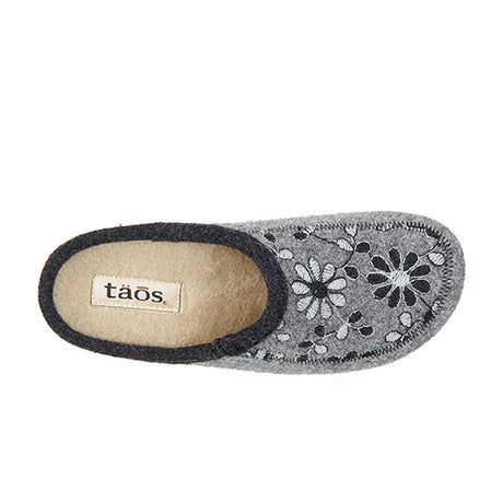 Taos Woolderness 2 Clog (Women) - Grey Dress-Casual - Clogs & Mules - The Heel Shoe Fitters