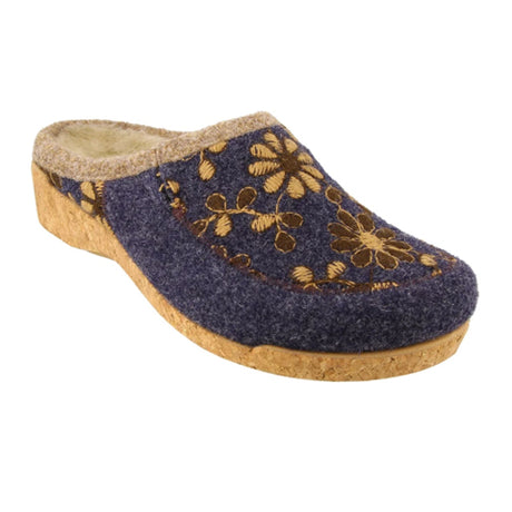 Taos Woolderness 2 Clog (Women) - Navy Dress-Casual - Clogs & Mules - The Heel Shoe Fitters