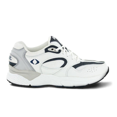 Apex X521 Boss Runner (Men) - White/Navy - The Heel Shoe Fitters