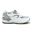 Apex X521 Boss Runner (Women) - White/Periwinkle Athletic - Walking - The Heel Shoe Fitters