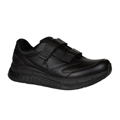 Xelero Steadfast Walker Walking Shoe (Men) - Black Strap Athletic - Walking - The Heel Shoe Fitters