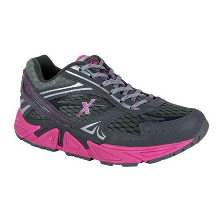 Xelero Genesis XPS Walking Shoe (Women) - Graphite/Magenta Athletic - Walking - The Heel Shoe Fitters