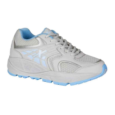 Xelero Matrix I Walking Shoe (Women) - Light Silver/Light Blue Athletic - Walking - The Heel Shoe Fitters