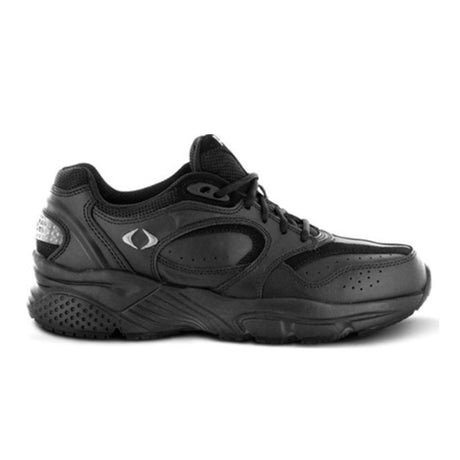 Apex X801 Lace Walker (Men) - Black Athletic - Walking - The Heel Shoe Fitters