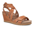 Taos Xcellent Wedge Sandal (Women) - Caramel Sandals - Wedge - The Heel Shoe Fitters