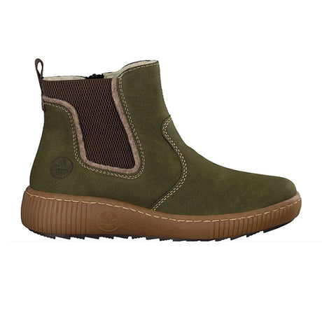 Rieker Z6654-54 Chelsea Boot (Women) - Tanne/Wood/Brown Boots - Fashion - Chelsea - The Heel Shoe Fitters