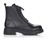 Rieker Tora Z9110-00 Mid Boot (Women) - Cristallino/Turin - Black/Black Boots - Fashion - Mid Boot - The Heel Shoe Fitters