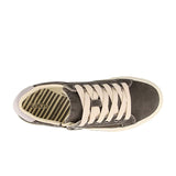 Taos Z Soul Sneaker (Women) - Graphite/Light Grey Distressed Athletic - Casual - Lace Up - The Heel Shoe Fitters