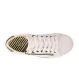 Taos Z Soul Sneaker (Women) - White/Pewter Dress-Casual - Sneakers - The Heel Shoe Fitters