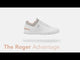 On Running The ROGER Advantage Sneaker (Women) - White/Rose